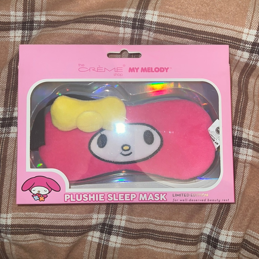 my melody sleeping mask 🤍